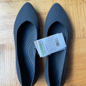 NEW CROCS Women's Brooklyn Pointed Flats US Size 8 NWT